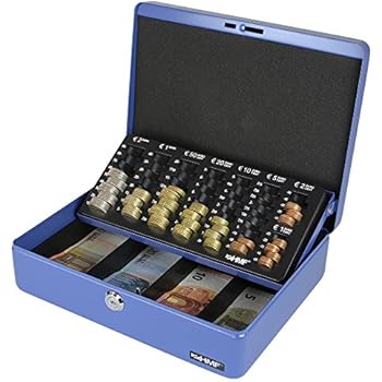 Cassetta Portavalori HMF Con Serratura - Per Monete E Banconote - Foto 2