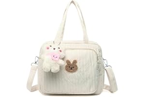 GSenhui Nappy Changing Bag for Prams With Insulated Pocket - Cute Mommy Diaper Tote for Weekend Travel and Baby Doll Changing