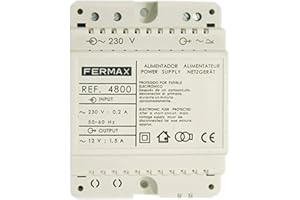 Fermax 4800 Netzgerät, DIN4, 230 VAC / 12 VAC, 1,5 A, 50 - 60 MHz