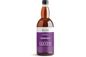 Bulk Zero Calorie Barista Syrups, Sugar Free, Hazelnut, 1000 ml