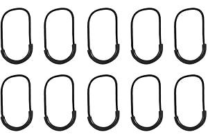 Alomejor 10Pcs / Pack Tirettes de Fermetures Tire Zip Cordon Zipper Pull Cordon de Tirage en Plastique pour Curseur de Fermeture Eclair Curseur Remplacement Sac à Dos