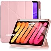 UnDePlus iPad 11.Nesil A16 11in&ccedil;/10.Nesil 10.9in&ccedil; ile uyumlu Kılıf Kalem B&ouml;lmeli Trifolding Case Rose Gold