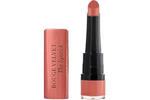‎BOURJOIS Bourjois Rouge Velvet The Lipstick trwała szminka w sztyfcie, matowa pomadka do ust, efekt do 24h, nr 15 - Peach Tatin