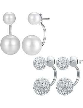 Kim Johanson Damen Doppel Ohrringe Set