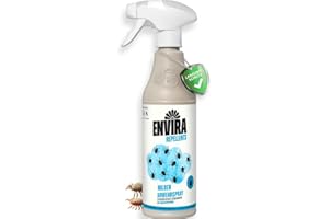 Envira Milben Abwehrspray 500 ml - Spray mit Langzeitwirkung gegen Milben & Hausstaubmilben - Milbenschutz für Matratzen - Mittel gegen Milben in der Wohnung