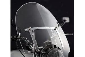 ARISTA Pare Brise Moto pour Harley Davidson Dyna S-G Custom (fXDC) 2007/2014