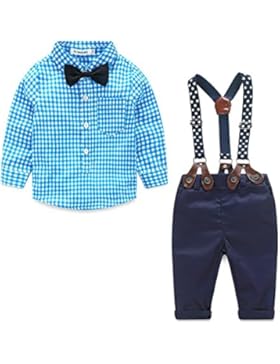 Kinder Baby Kleinkind Jungen Kleider Coat Kleidung Gentleman Baumwolle mit Ärmeln Herbst Kleidung des Babys Taufe...