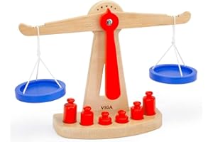 VIGA- Eitech GmbH Toys – Classico Bilancia, Colore Multicolore, 50660