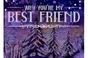 Why You're My Best Friend: I Love You Bestie Gift - Fill In The Blank Book For Friends Journal - Watercolor Illustrations On Every Page