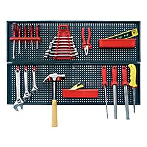 Pegboard Kit 800 X 480 Mm, 21 Elements, Plastic Tool Board : Buy Online At Best Price In KSA - Souq Is Now - View #9