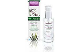 NEELIUP OLIVALOE 00171 - ANTI-AGE Face & Neck Serum - Anti-Aging Serum für Gesicht/Hals/Dekollete 30ml, Naturkosmetik
