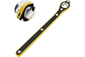 JNNJ Cric Auto Chiavi Inglesi, Testa di Attività Chiave a Cricchetto, Strumento Maniglia Cric, Chiave a Jack per Ruota per Pneumatici con Adattatore, Cambio Gomme Attrezzo Sollevatore Chiavi Inglesi