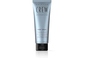 American Crew Fiber Cream, Crème de Coiffage Homme (100ml), Fixation Moyenne et Brillance Naturelle, Pour Cheveux Normaux, Formule Professionnelle, Sans Talc