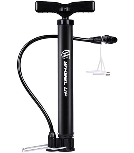 Pompe à Pied Mini Portable - Pour VTT, Vélo, Ballons - Toutes Valves - Pression 11 Bars