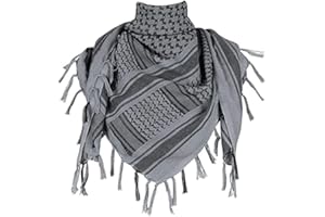 COLOURLINX Soft Cotton Shemagh Scarf Arab Sun Hat Combat Desert Keffiyeh SAS Army Tactical Military Desert Head Neck Wrap mask