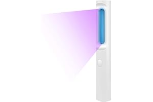 Elover UV Lámpara de Desinfección Luz Ultravioleta Germicida UVC Lámpara Bombilla de Esterilización Portátil USB Cargada para Casa Oficina Hotel