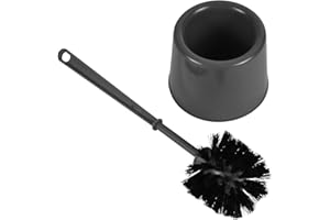 1001KDO HYGIENE & BEAUTE Brosse de Toilette Plastique Anthracite