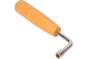 Fengtaike Chiave a L per accordatura, 4 x 4 mm, per arpa a lira e piccoli strumenti a corda