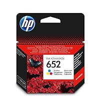 HP 652 Ink Advantage Cartridge, Tri-color - F6V24AE