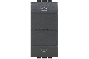 BTICINO Interruttore Tapparella WiFi Livinglight L4027C, Comando Smart, Controllo Intelligente Tapparelle da Remoto con App Home+Control, Alexa, Google Home, Apple Home, Gestione Consumi, Smart Home