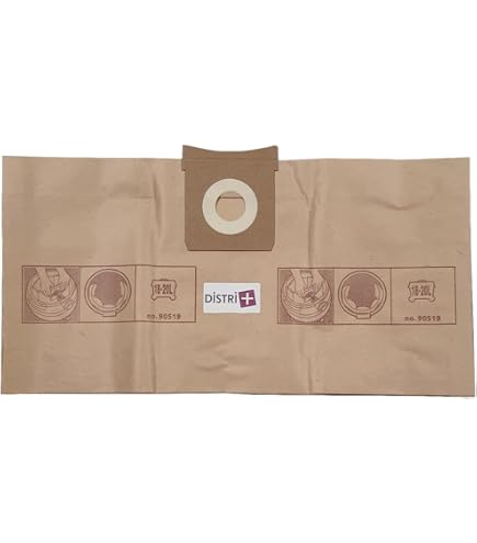 MohMus 10 Sacchetti per Aspirapolvere AQUAVAC Boxer 20, Exxtra 300, Exxtra 302, Gusty 30, Hobby 33, Hobby 36