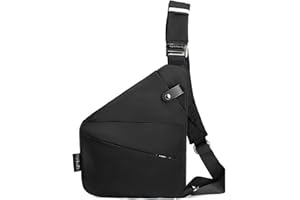 Gipfelfreund Anti Diebstahl Tasche, Diebstahlsichere Tasche, Crossbody Bag, Umhängetasche Damen, Damen-Schultertaschen, Brusttasche Herren, Sicherheitstasche Reise für Herren