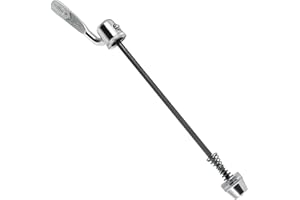 ABinCHAOBang Brochette à dégagement rapide, brochette de roue de vélo compatible avec roues avant/arrière de route et VTT, levier de libération rapide en acier pour Turbo Trainer, vélo d'intérieur