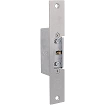 Amig Abrepuertas Eléctrico Embutir 250x22x3mm - Cerradero 8-12V CA Para Portales Y Oficinas