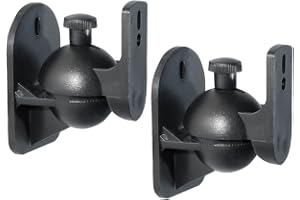 mywall HB4L väggfäste högtalare 3,5 2-pack svart 20 års garanti