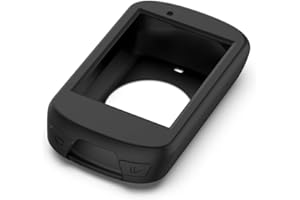 subtel® Silicone Case Compatible for Garmin Edge 830 Cover - Protective Bumper Shell Skin Shockproof Rubber Housing for GPS SatNav Sat Nav Navi - Black