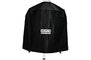 CADAC 98185 Copertura Deluxe per Barbecue 47 cm, Colore: Nero
