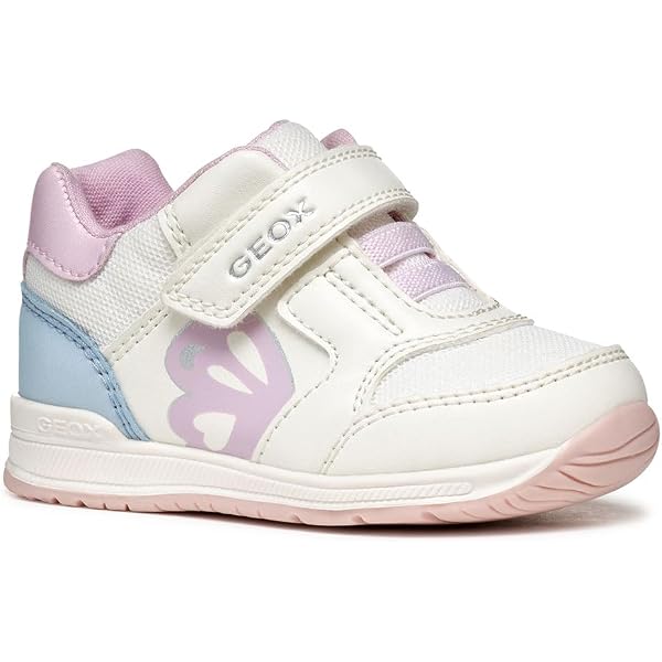 Geox B Bubble Girl N - Scarpine Primi Passi In Pelle Per Bambina, Suola Forata E Membrana Impermeabile - 2