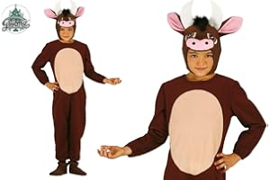 FIESTAS GUIRCA GUIRMA Disfraz de Bue del Belén para niño.