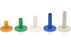 MissZM Camisetas de goma de golf, 5 colores, tamaños mixtos, para práctica de golf, con alfombrillas y redes, para interiores y exteriores, patio trasero, hogar, para conducir, golpear, entrenamiento