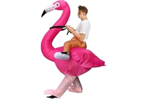 Nabila Nadmuchiwany kostium dla dorosłych, flaminga, csotume, nadmuchiwany kostium flaminga, na Halloween, cosplay, fantazyjny kostium