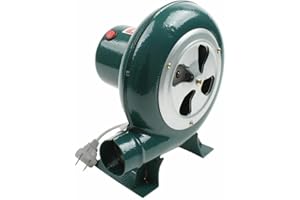 Topchances 220V Barbecue Combustion Blower Home BBQ Stove Fire Electric Fan 30/40/60/80W (30, watts)