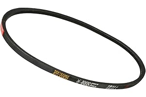 Kozelo A-850 Rubber V-Belts - [850 mm Inner Girth] Wrapped a Section Industrial Power Drive Belt for Transmission Use, 13mm Width 8mm Thick