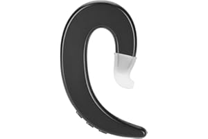 Mugast Oreillette Bluetooth sans Fil Casque Audio Bone Conduction Etanche Conception Ergonomique Type Crochet d'oreille Portable Appels Mains Libres (Noir)