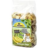 JR Farm Bananen - Chips | 8x 150g Nagerfutter
