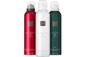 RITUALS Das Vorteilspaket „Rituale von Sakura, Jing und Ayurveda“ | 3 x Duschschaum | pflegendes und revitalisierendes Duschg