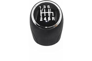 QILINGS Pomo Palanca Cambios Para Suzuki SX4 S-CROSS 2007-2013 Para Vitara Palanca Cambios Transmisión Manual Perilla Palanca De Cambios De Coche Tapa De Palanca De Cambios Palanca Cambio Marchas(6 speed)