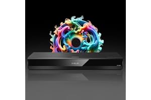 MULTIREGION Blu-ray Player Compatible with Panasonic DP-UB820 4K Ultra HD 3D - WiFi & LAN Twin HDMI Dolby Vision All Zone Code Free Blu-Ray Regions A, B & C DVD Regions 1-8 - DP-UB820EBK