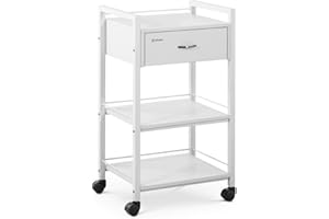 ‎PHYSA WELLNESS & LIFESTYLE Physa Physa CT-1 Kosmetikwagen 1 Schublade 3 Ablagen Arbeitswagen Kosmetik Kosmetik-Beistellwagen Beistellwagen Kosmetik