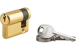 Mezzo Cilindro europeo per serratura Ecopro, 30x10mm, anti estrazione, 3 chiavi, finitura ottone - THIRARD