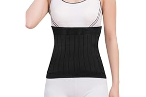 SCHYIDA Nierenwärmer Schwarz Kaschmir Rückenwärmer Damen Rückenwärmer Wärmeschutz Bauchwärmer Damen Elastisch Taille Unterstützung Taille Wärmer Taillen Beschützer Gürtel für Damen Herren