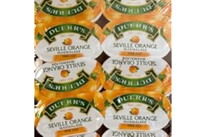 Duerr's Seville Orange Marmalade - 16 x 20g Single / Individual Portions - Stay Fresh & Easy Open