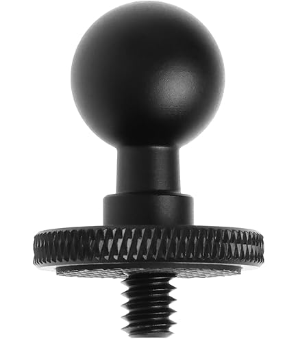 FEICHAO 17mm Kogelkop naar M6 Schroef Adapter Uitbreiding Mount Houder voor Statief Selfie Handvat Grip Stand Ball Mount Converter
