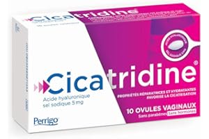 Ovules Vaginaux x10 Cicatrisation et Sécheresse Intime Cicatridine