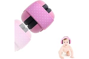 Foreverup Protège-oreilles pour bébé de 0 à 18 mois, casque antibruit réglable et silencieux pour enfants de 0 à 18 mois, protection contre le bruit pour nouveau-né