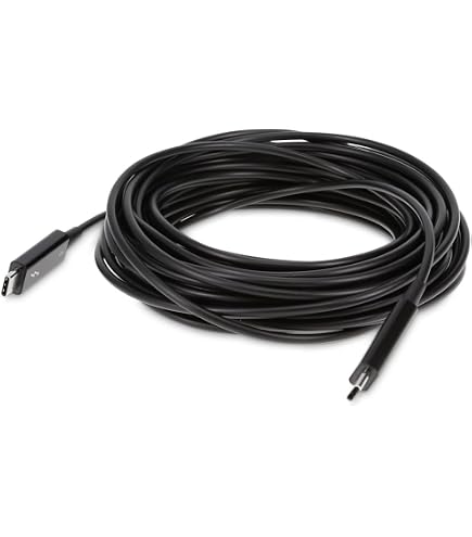 Câble Actif Optique Corning Thunderbolt 3/4 - 50 Mètres, Connecteurs Type C, Référence AOC-CCU6JPN050M20